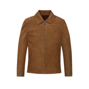 Mens Vintage Brown Suede Jacket
