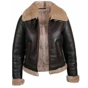 RAF B3 Aviator Pilot Shearling Jacket