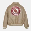 American Football Leather Jacket 2 American Football Leather Jacket - Image 2