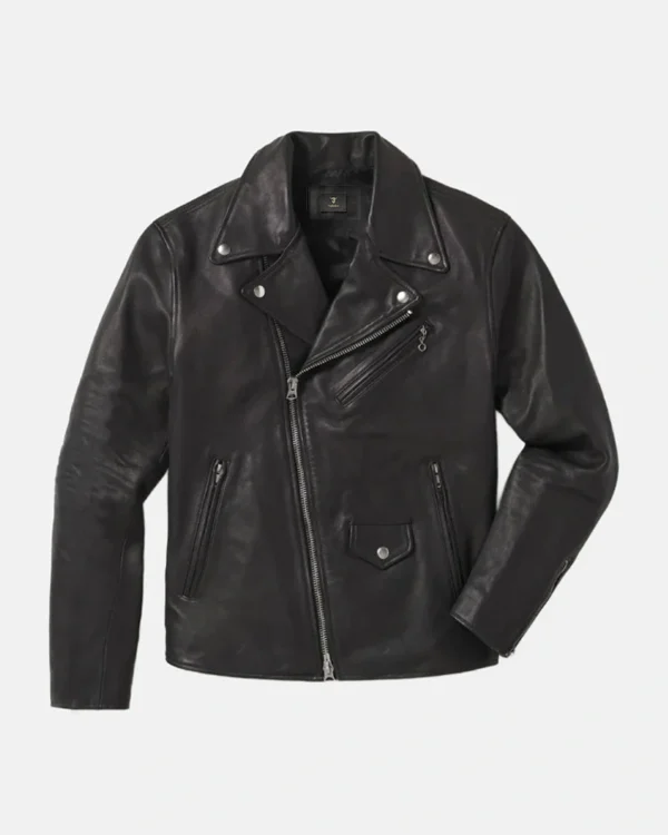 Bruiser Leather Moto Jacket 4 Bruiser Leather Moto Jacket - Image 4