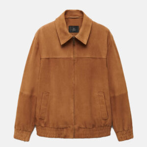 Katie Holmes Tracks Down Bomber Jacket