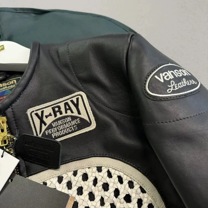 Vanson Lakers Lebron James Aime Leon Career 40k Leather Jacket 3 Vanson Lakers Lebron James Aime Leon Career 40k Leather Jacket - Image 3