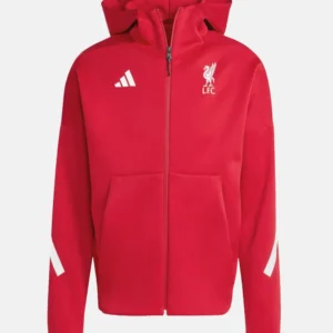 Liverpool FC Adidas Z.N.E. Anthem Hooded Jacket