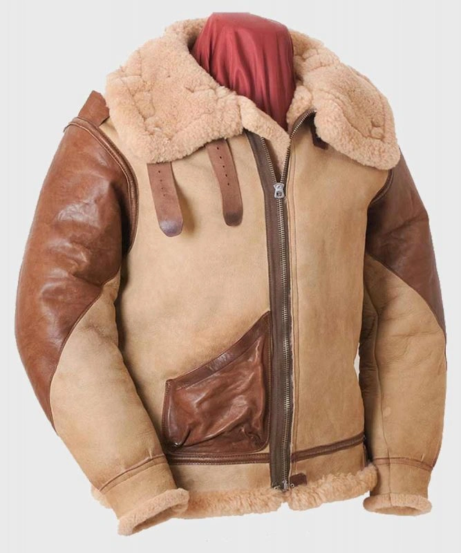 B3 Flying Shearling Leather Jacket 1 B3 Flying Shearling Leather Jacket