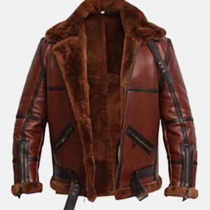 Moore RAF Aviator British Shearling Leather Jacket