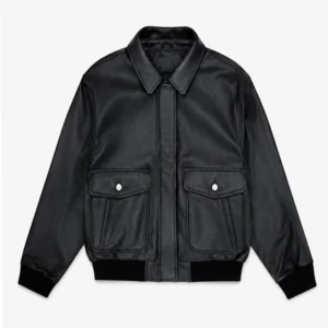 Mutimer Bomber Leather Jacket