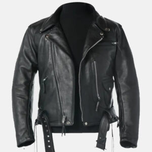 Terminator 2 Black Leather Jacket