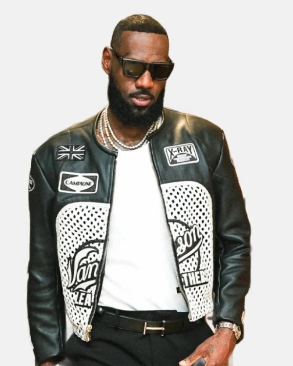 Vanson Lakers Lebron James Aime Leon Career 40k Leather Jacket 6 Vanson Lakers Lebron James Aime Leon Career 40k Leather Jacket - Image 6