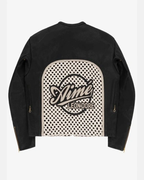 Vanson Lakers Lebron James Aime Leon Career 40k Leather Jacket 4 Vanson Lakers Lebron James Aime Leon Career 40k Leather Jacket - Image 4