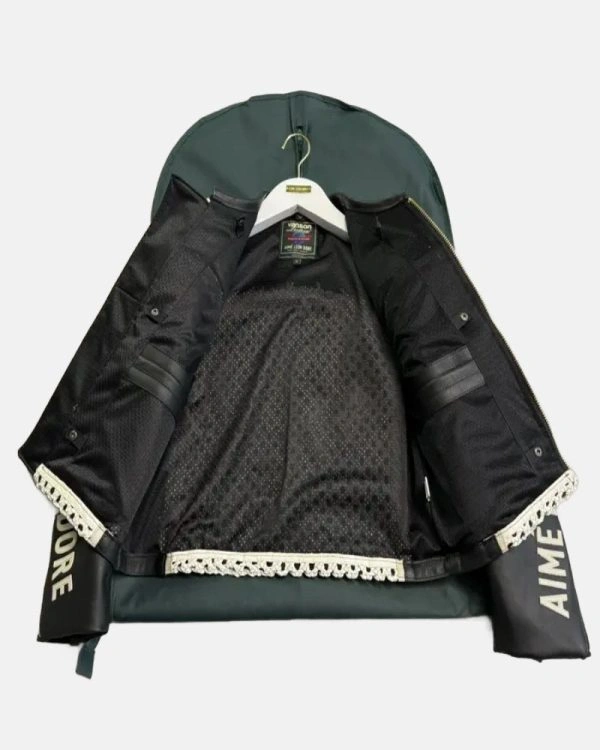 Vanson Lakers Lebron James Aime Leon Career 40k Leather Jacket 2 Vanson Lakers Lebron James Aime Leon Career 40k Leather Jacket - Image 2