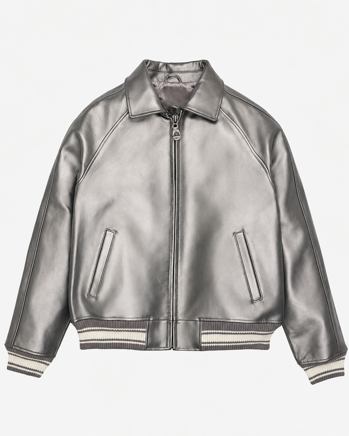 Iconic Metallic Leather Jacket 1 Iconic Metallic Leather Jacket