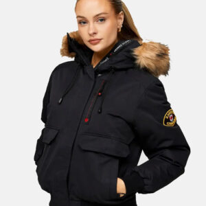 Zavetti Canada Jacket With Fur Hood